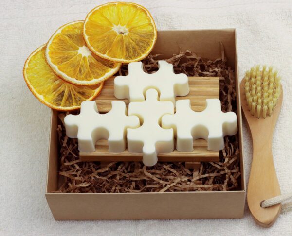 Sweet Orange Soap Puzzle, 3 unit.