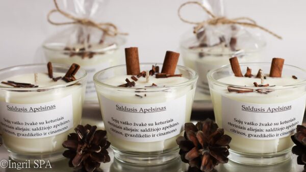 Sweet Orange Soy Wax Candle
