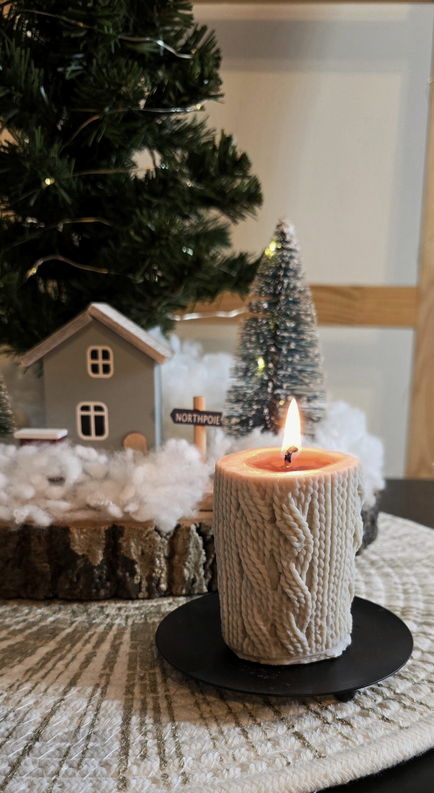 Braided Soy Wax Candle - Image 2