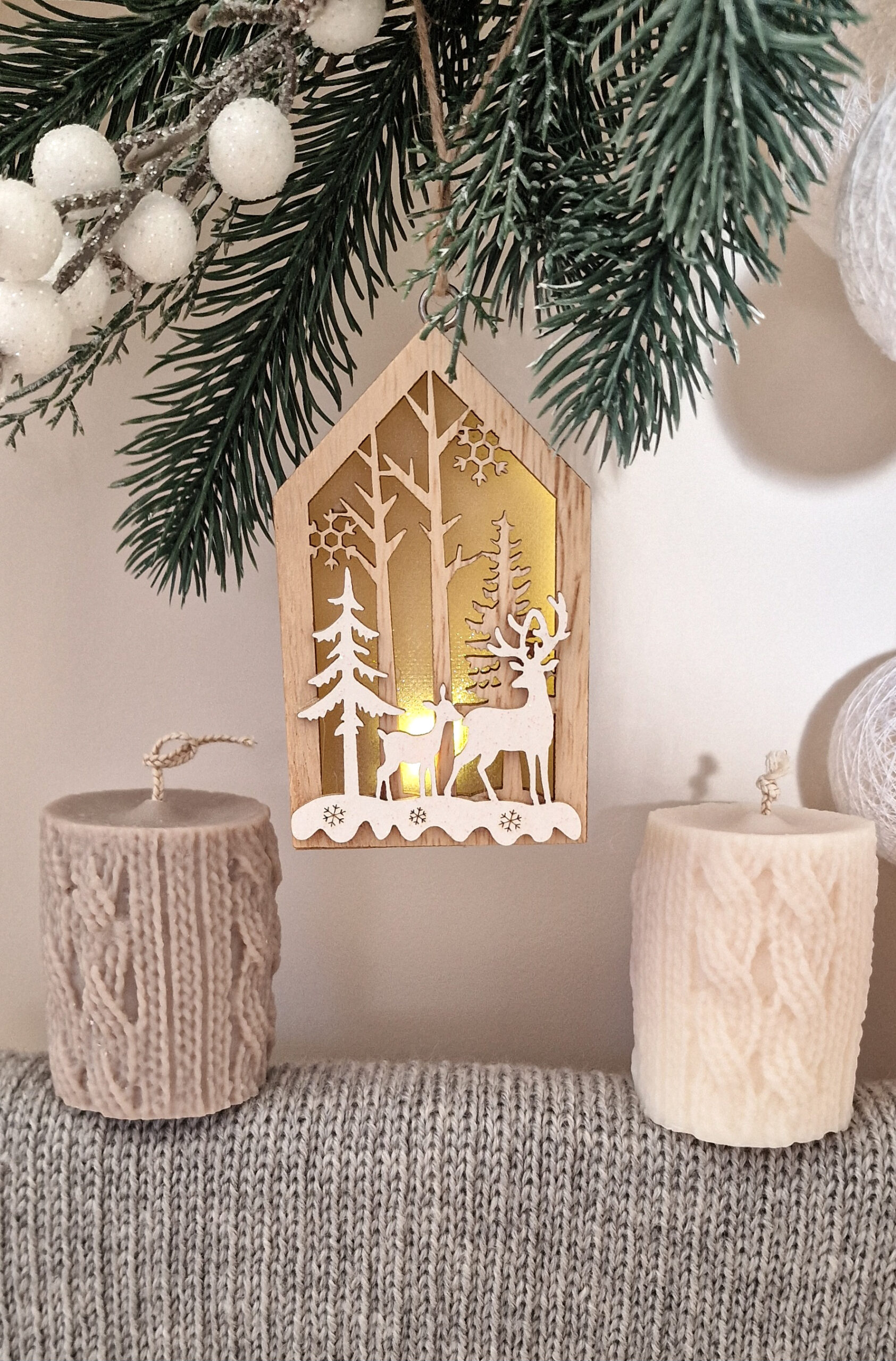 Braided Soy Wax Candle - Image 3